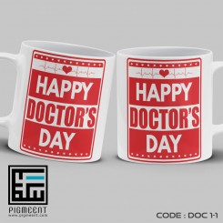 ماگ روز پزشک تم happy doctors day کد doc1-1