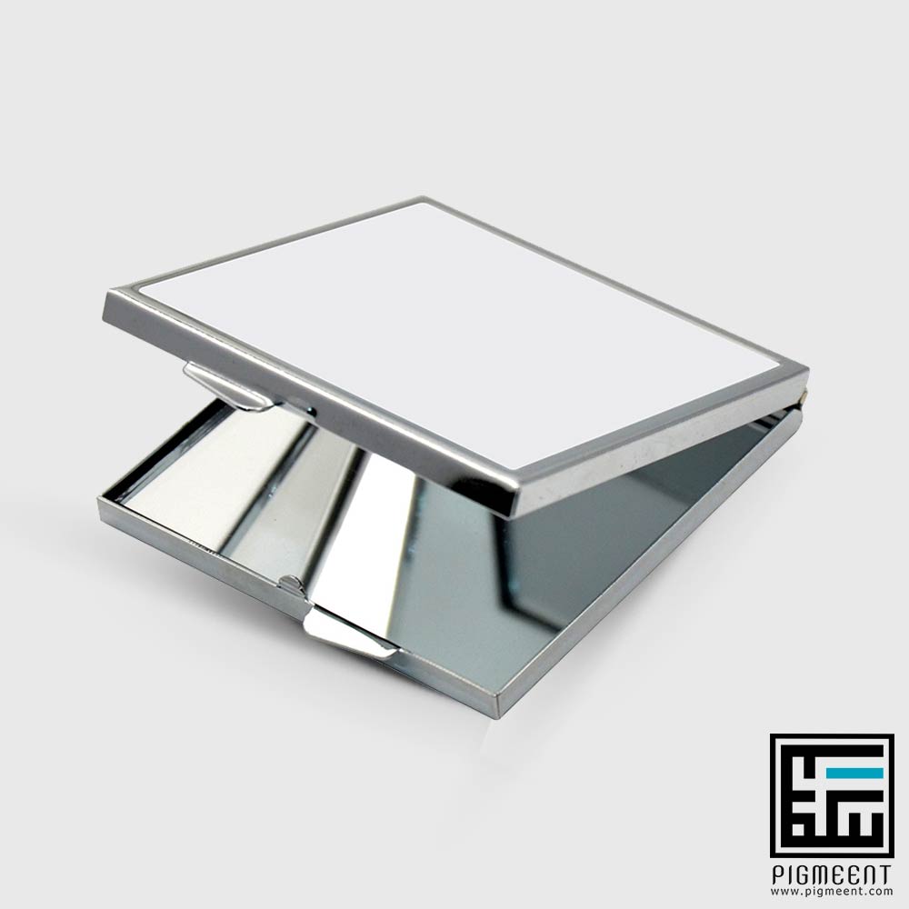 آینه-آرایشی-مربع چاپ آینه جیبی مربع - تصویر 1