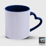 چاپ لیوان دسته قلب رنگی - تصویر 5