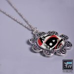 چاپ گردنبند طرح برگ - تصویر 2